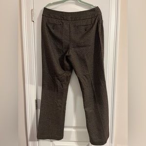 Loft size 12 brown tweed pants